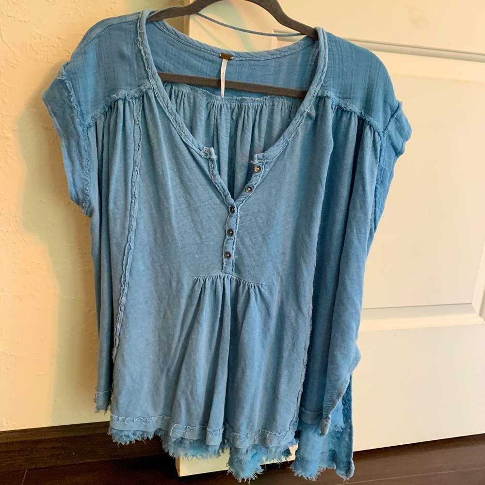Free People oversized tee